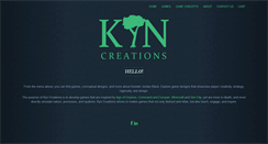 Desktop Screenshot of kyncreations.com